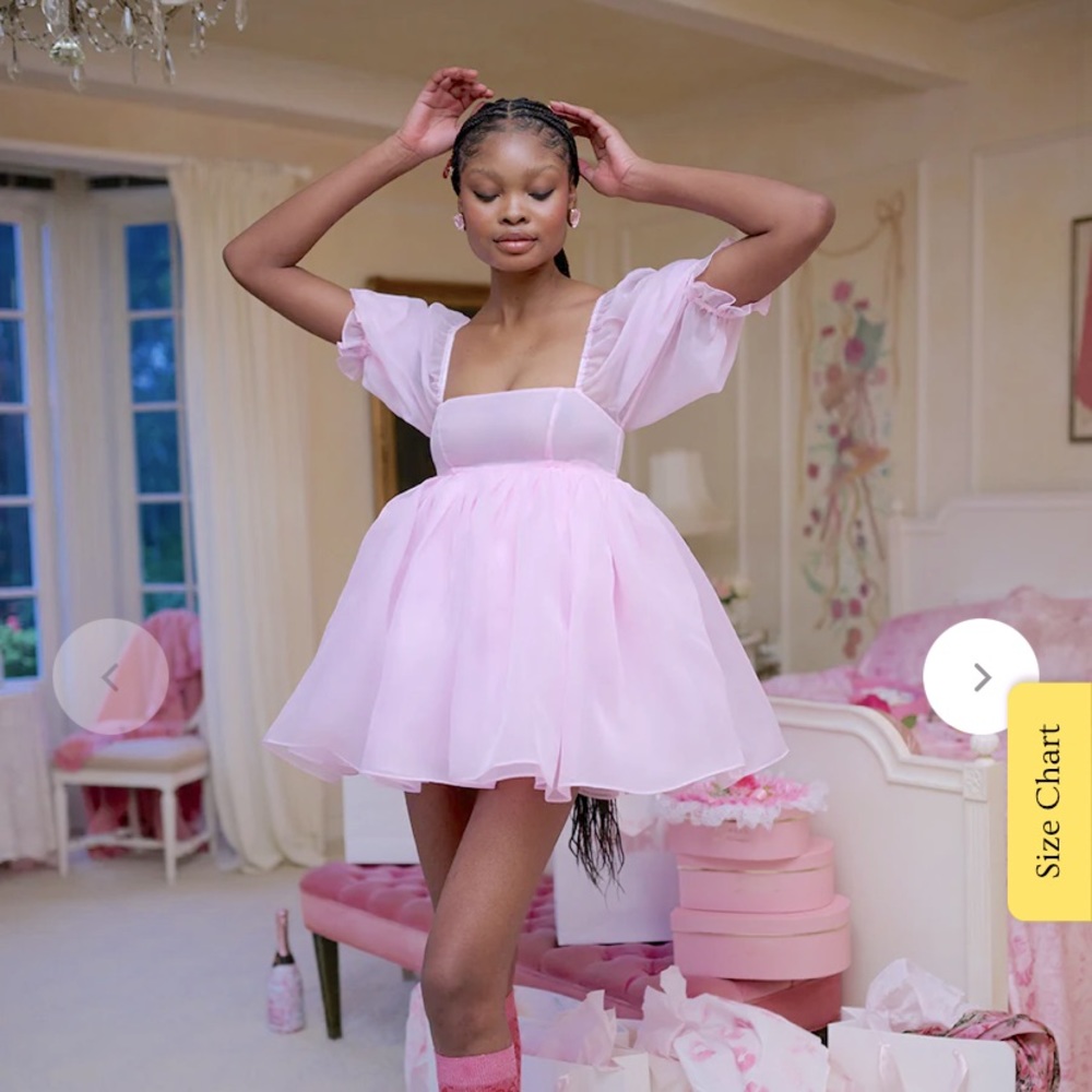 Selkie Angel Delight Puff Dress